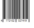 Barcode Image for UPC code 4772102027419