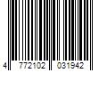 Barcode Image for UPC code 4772102031942