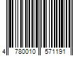 Barcode Image for UPC code 4780010571191