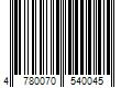 Barcode Image for UPC code 4780070540045