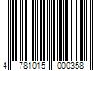 Barcode Image for UPC code 4781015000358