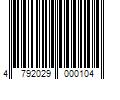 Barcode Image for UPC code 4792029000104