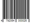 Barcode Image for UPC code 4792054000025