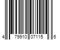 Barcode Image for UPC code 479910071156