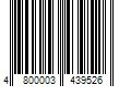 Barcode Image for UPC code 4800003439526. Product Name: Unilever Eskinol Naturals Facial Cleanser Classic Clear 225mL