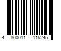 Barcode Image for UPC code 4800011115245