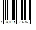 Barcode Image for UPC code 4800011736037