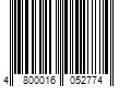 Barcode Image for UPC code 4800016052774