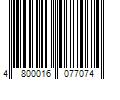 Barcode Image for UPC code 4800016077074