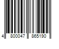 Barcode Image for UPC code 4800047865190