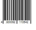 Barcode Image for UPC code 4800092110542