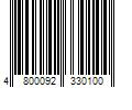 Barcode Image for UPC code 4800092330100