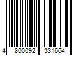 Barcode Image for UPC code 4800092331664