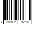 Barcode Image for UPC code 4800092332289