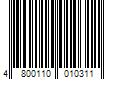 Barcode Image for UPC code 4800110010311