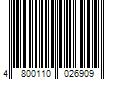 Barcode Image for UPC code 4800110026909