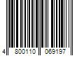 Barcode Image for UPC code 4800110069197