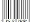 Barcode Image for UPC code 4800110080550