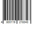 Barcode Image for UPC code 4800119218343