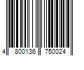 Barcode Image for UPC code 4800136750024