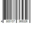 Barcode Image for UPC code 4800137365326