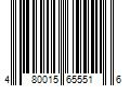 Barcode Image for UPC code 480015655516