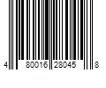 Barcode Image for UPC code 480016280458