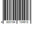 Barcode Image for UPC code 4800194104913