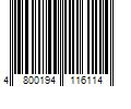 Barcode Image for UPC code 4800194116114