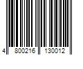 Barcode Image for UPC code 4800216130012