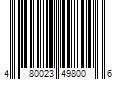 Barcode Image for UPC code 480023498006