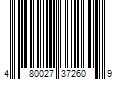 Barcode Image for UPC code 480027372609