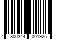 Barcode Image for UPC code 4800344001925