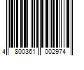 Barcode Image for UPC code 4800361002974