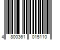 Barcode Image for UPC code 4800361015110