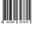 Barcode Image for UPC code 4800361347815