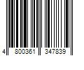 Barcode Image for UPC code 4800361347839