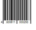 Barcode Image for UPC code 4800611000293