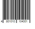 Barcode Image for UPC code 4801010104001