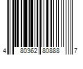 Barcode Image for UPC code 480362808887