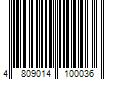 Barcode Image for UPC code 4809014100036