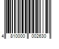 Barcode Image for UPC code 4810000002630