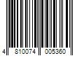 Barcode Image for UPC code 4810074005360