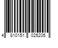 Barcode Image for UPC code 4810151025205