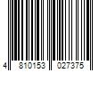 Barcode Image for UPC code 4810153027375