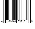 Barcode Image for UPC code 481044033108