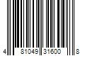 Barcode Image for UPC code 481049316008