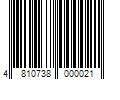 Barcode Image for UPC code 4810738000021