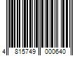 Barcode Image for UPC code 4815749000640