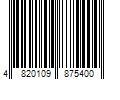 Barcode Image for UPC code 4820109875400